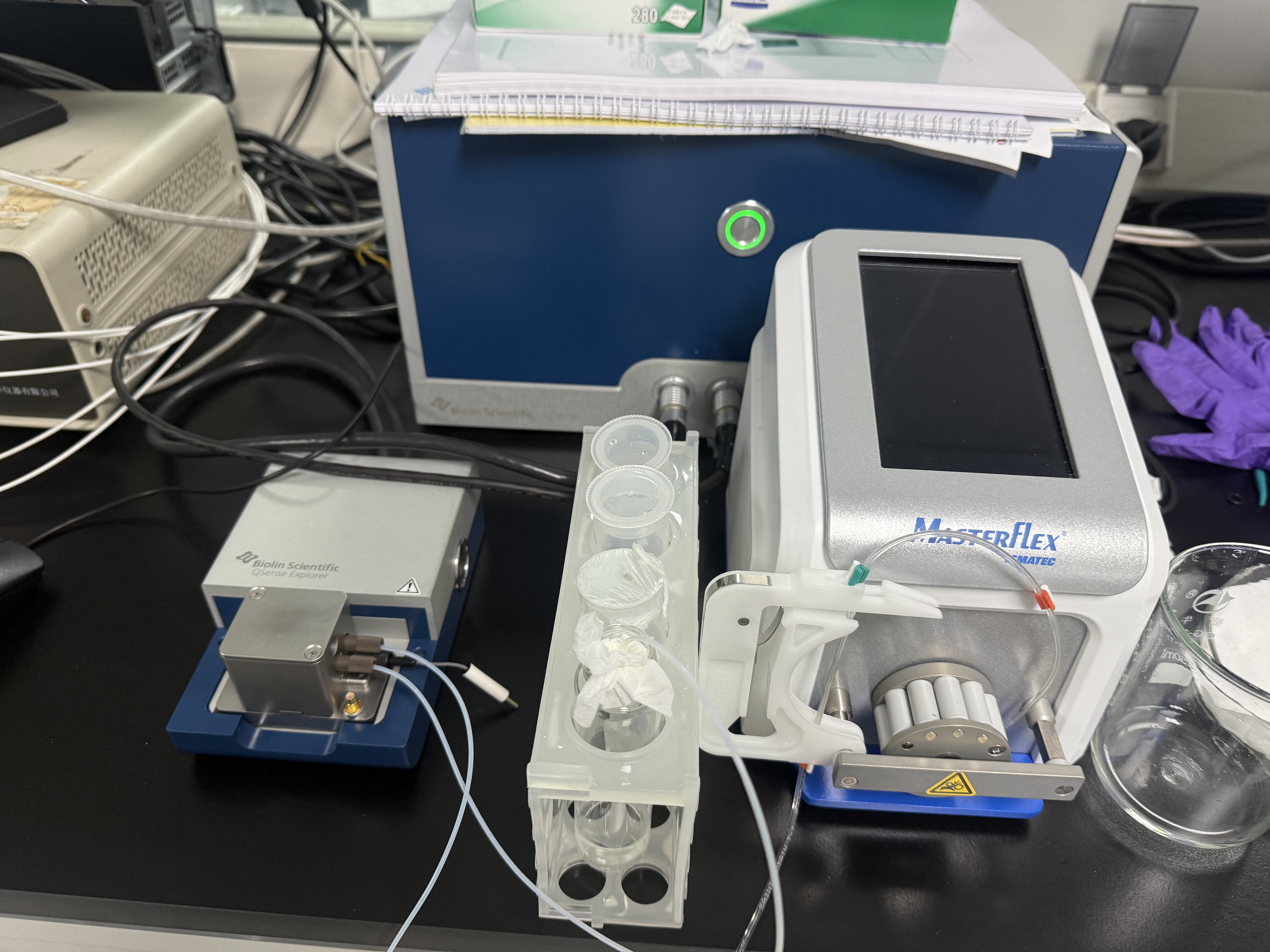 电化学耗散型压电晶体界面分析仪